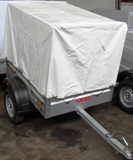 Pongratz LPA 150 U-B mit wei�er Hochplane 120cm Ladeh�he Ausstellungsst�ck