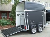 B�ckmann DUO C , ganz in schwarz mit Aluboden, Sattelkammer und Tempo 100