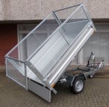 Humbaur Loady 1500 mit Handpumpe und Gitteraufsatz