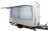 Verkaufsanh�nger, Leerwagen  Dutch Trailers VK 13.357-1 Art.Nr. DT 3.57, 1,3t zGG