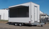 Verkaufsanh�nger, Leerwagen  Dutch Trailers VK 20.420-2 Art.Nr. DT 4.20, 2t zGG