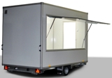 Verkaufsanh�nger, Leerwagen  Dutch Trailers VK 13.420-1 Art.Nr. DT 4.20, 1,3t zGG