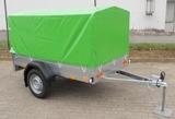 Saris KING 75V mit gr�ner Hochplane 100cm lichte Innenh�he