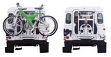 Fabbri Nr.6950251 Gringo Bici, Heckträger für 2 Fahrräder, Montage am Ersatzrad eines Geländefahrzeuges