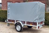 Saris AMG 75V woody mit Hochplane 140 cm lichte Innenh�he inkl.St�tzrad