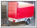 Koch 150.350.13 mit Hochplane 180cm lichte Innenh�he + 2 Heckst�tzen