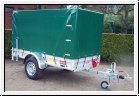 Koch 125.250.13 mit Hochplane 140cm Innenh�he + 1x Heckst�tze