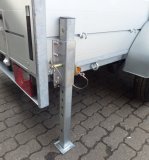 Schwerlastheckst�tze mit Bolzensicherung