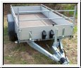 Hapert K2000 300x150cm Ladema�, Alubordw�nde und Bugklappe