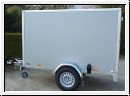 Saris H200 Koffer silbergrau, hinten mit Doppelt�r
