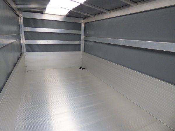 Alutrail 75 U 26.14 mit dunkelgrauer Hochplane 120cm, 750KG zGG, 263x135x120cm