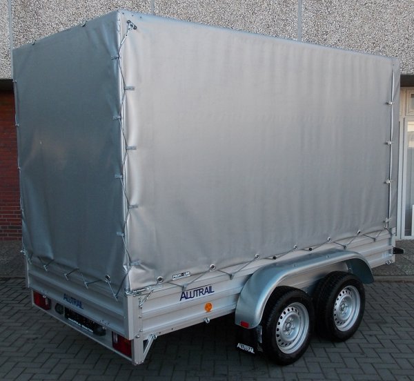 Alutrail 26 T 31.16, 2600kg zGG, Ladema�e 310x155x190 cm mit Hochplane in silber
