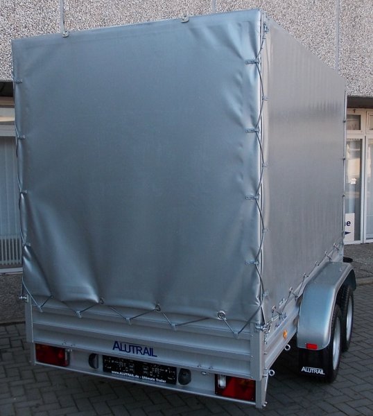 Alutrail 26 T 31.16, 2600kg zGG, Ladema�e 310x155x190 cm mit Hochplane in silber