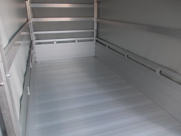 Alutrail 26 T 31.16, 2600kg zGG, Ladema�e 310x155x190 cm mit Hochplane in silber