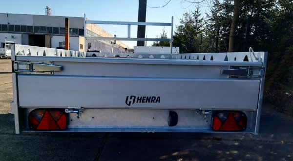 Henra BA183015 Alubordwnde, Tieflader, 1800kg zGG, 307x155x35cm