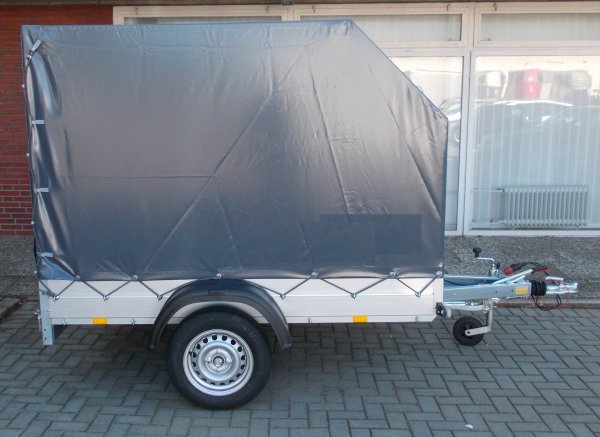 Anssems GTB 750.211x126 mit Aktionshochplane 150cm gebremst, 750kg, 211x126x150cm