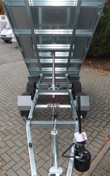 Humbaur Dreiseitenkipper HTK 2700.27 Handpumpe und 62cm Gitteraufsatz (falsches Bild)