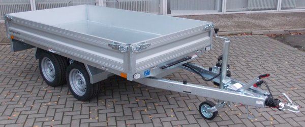Humbaur Dreiseitenkipper HTK 2700.27 Handpumpe und 62cm Gitteraufsatz (falsches Bild)