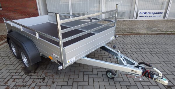 Saris MP 305 153 2700 2 Alubordwnde, 2700KG zGG, 305x153x43cm mit Leitergestell