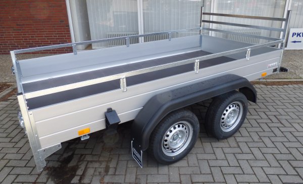 Saris MP 305 153 2700 2 Alubordwnde, 2700KG zGG, 305x153x43cm mit Leitergestell