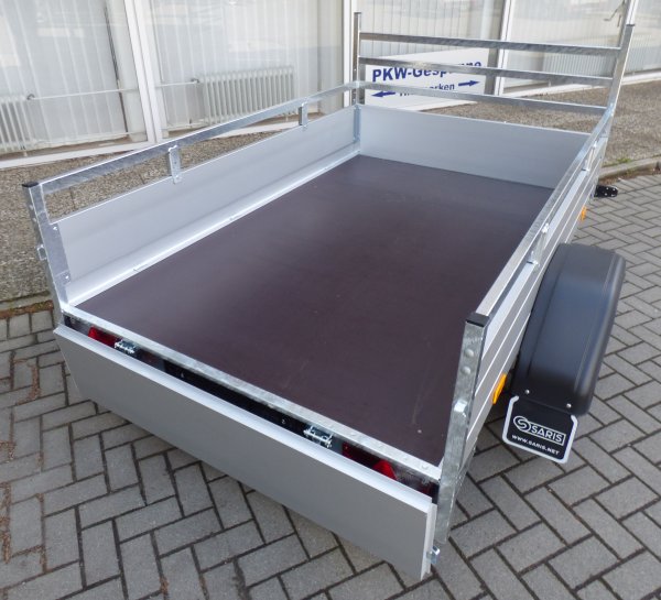 Saris McAlu PRO BV75 mit Leitergestell und Sttzrad