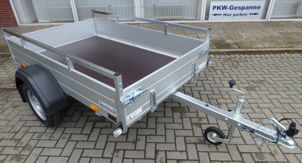 Saris McAlu PRO BV75 mit Bugklappe und Sttzrad, 750 kg GG, Lademae 205x133cm