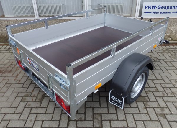 Saris McAlu PRO BV75 mit Bugklappe und Sttzrad, 750 kg GG, Lademae 205x133cm