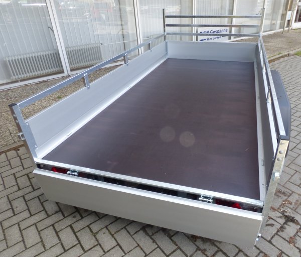 Saris MP 305 153 2000 2 Alubordwnde, 2000KG zGG, 305x153x43cm mit Leitergestell