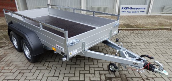 Saris MP 305 153 2000 2 mit Bugklappe, Alubordwnde, 2000KG zGG, 305x153x43cm