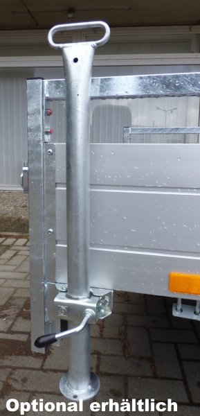 * Saris MP 305 153 1500 1 Alubordw�nde, Reling, 1500KG zGG, 305x153x43cm, mit Laubgitteraufsatz 50cm