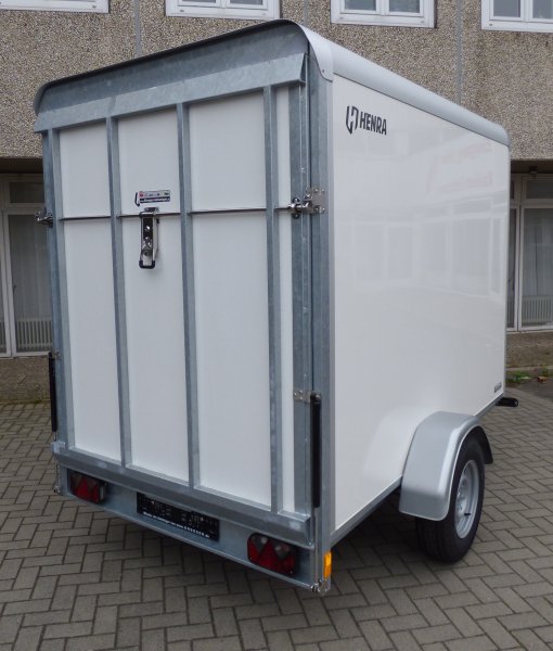 Henra GB13261519 Kofferanhnger mit abgerundeten Ecken, Beladerampe und Tempo 100, Innenhhe 190cm