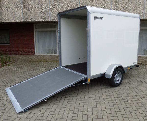 Henra GB13261519 Kofferanhnger mit abgerundeten Ecken, Beladerampe und Tempo 100, Innenhhe 190cm