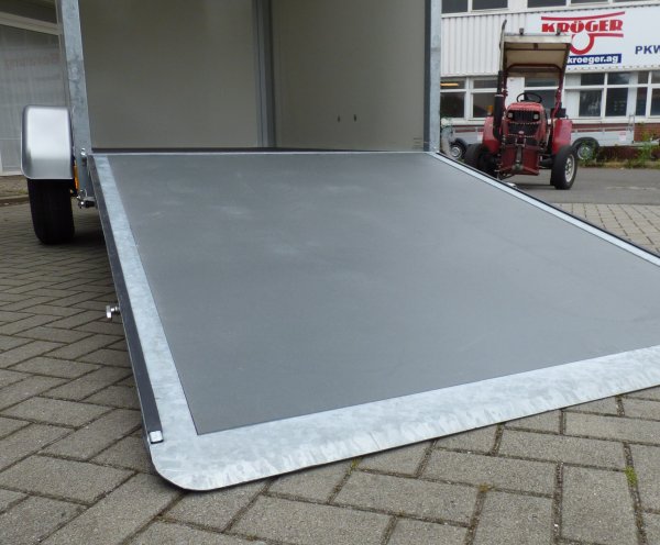 Henra GB13261519 Kofferanhnger mit abgerundeten Ecken, Beladerampe und Tempo 100, Innenhhe 190cm
