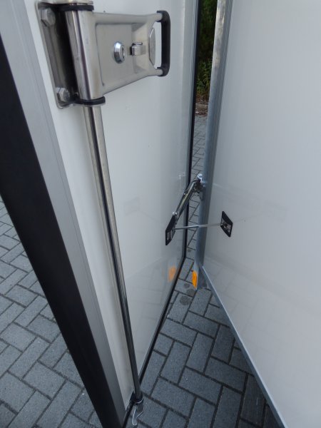 Henra GB133115.19 Kofferanhnger mit abgerundeten Ecken, Doppelflgeltr und Tempo 100, Innenhhe 190cm