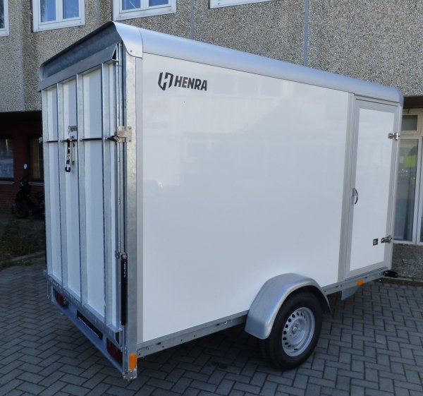 Henra GB13311519 Kofferanhnger mit abgerundeten Ecken, Rampe, Seitentr, Innenhhe 190cm