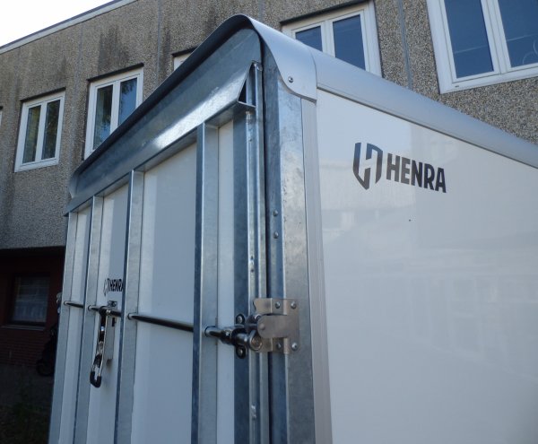Henra GB13311519 Kofferanhnger mit abgerundeten Ecken, Rampe, Seitentr, Innenhhe 190cm