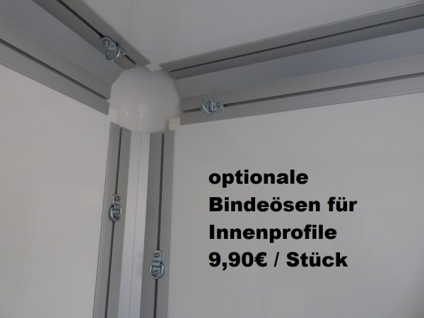 Henra GB13311519 Kofferanhnger mit abgerundeten Ecken, Rampe, Seitentr, Innenhhe 190cm