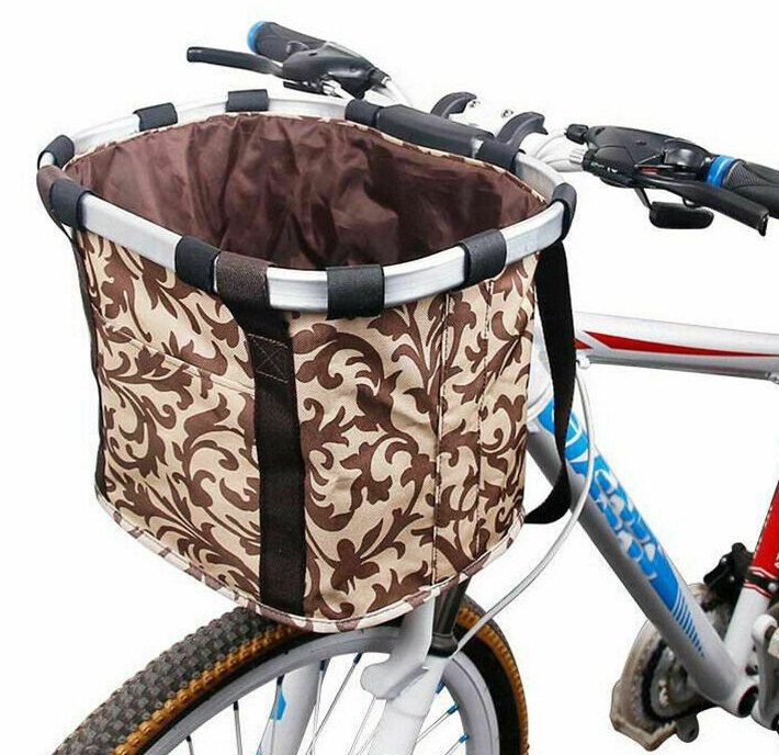 Fahrradkorb für Vorne leicht abnehmbar mit Halterung Art