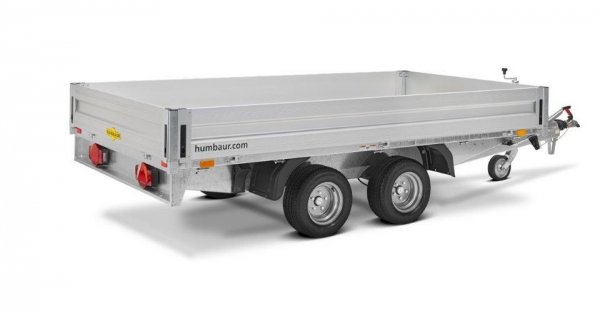 Humbaur HN 20.26.16, 2.000 kg z.GG, Tandem, niedr.Fahrwerk,
