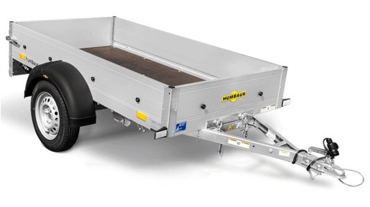 Humbaur Startrailer H 752010 DK mit Alubordwnden, Deichsel klappbar, Einmaliger Abverkaufspreis