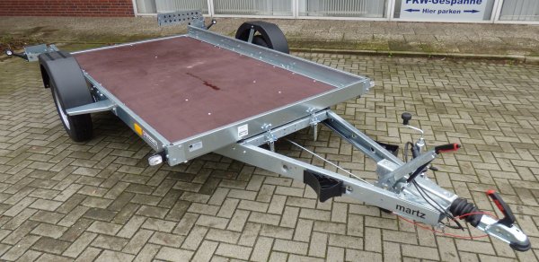 Martz Unilader 230,  750kg ohne Bremse!!!! , 230x140cm Ladema, ankippbar