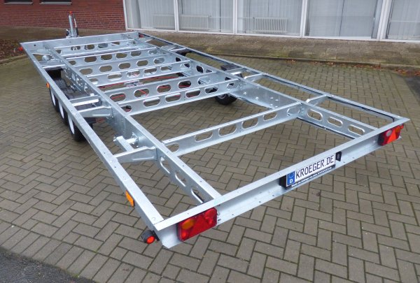 Tiny-Trail, Tridem-berlader, 3500kg GG, Plattformmae 600x250cm, Typ TH60.25
