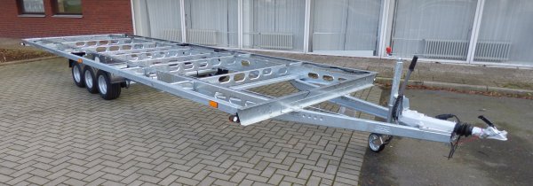 Tiny-Trail, Tridem-berlader, 3500kg GG, Plattformmae 720x250cm, Typ TH72.25