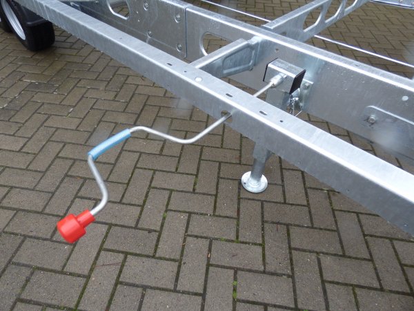 Tiny-Trail, Tridem-berlader, 3500kg GG, Plattformmae 780x250cm, Typ TH78.25