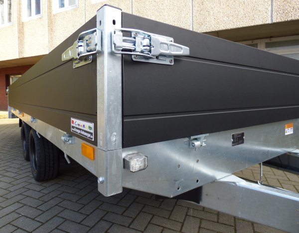 Saris Hochlader / berlader PL 406 204 2700 2 Black Edition 2,7t zGG, mit weier Hochplane (ohne Bild) 406x204x190
