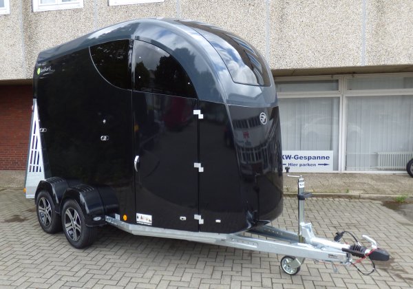 Careliner L night/grey, Panoramadach, 3.Bremsleuchte, 2. Innenleuchte LED, Netzrollo, Bruststangenpolster vorn und hinten, Trittschutz komplett und Alufelgen (black/silver)