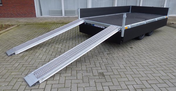 Saris Hochlader / berlader PL 406 204 2700 2, Black Edition, Rampen in Schubladen, 2,7t zGG, Lademae 406x204x35cm