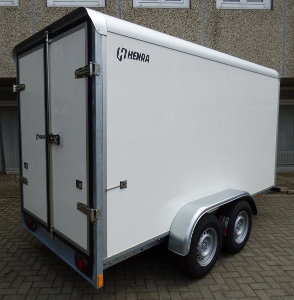 Henra GB27361522 Kofferanhnger mit abgerundeten Ecken, mit Rampe, mit Seitentr Innenhhe 220cm