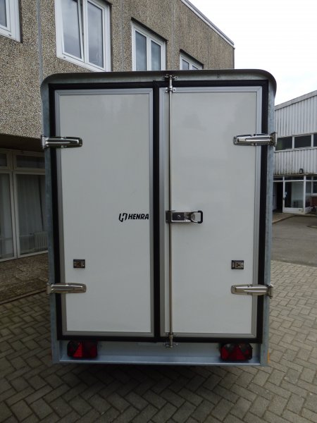 Henra GB27361522 Kofferanhnger mit abgerundeten Ecken, mit Rampe, mit Seitentr Innenhhe 220cm