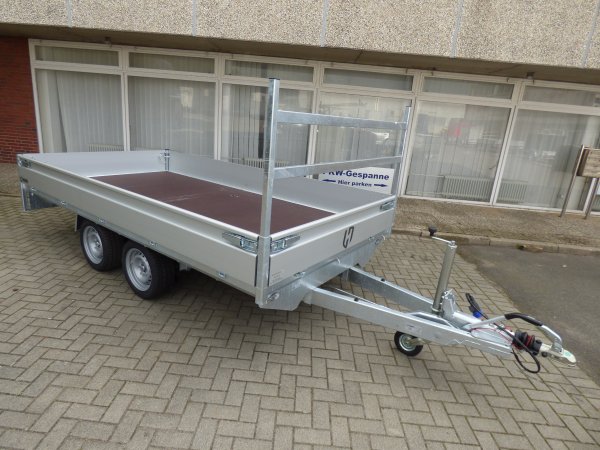 Henra PL273318 Tandemhochlader mit Rampenschubladen, 2700kg zGG, 331x185x30cm